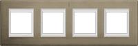 legrand Rahmen Axolute Bronze HA4802M4HBR