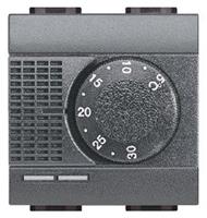 legrand Temperaturregler Living&Light Anthrazit L4441