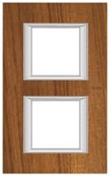 legrand Rahmen Axolute Teak HA4802/2LTK