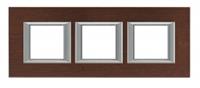 legrand Rahmen Axolute Holz HA4802M3HLWE