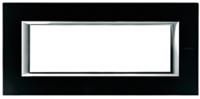 legrand Rahmen Axolute Schwarz HA4806VNN