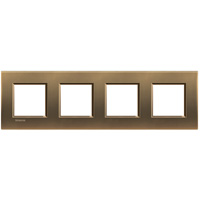 legrand Rahmen Living&Light Bronze LNA4802M4BZ