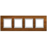 legrand Rahmen Axolute Teak HA4802/4LTK