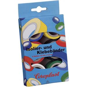 Isolierbandsortiment 6tlg. L.3,3m B.19mm COROPLAST DIN40633-K10