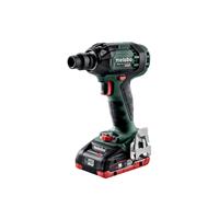 metabo SSW18LTX300BL 18V Slagmoersleutel met 2x 4,0Ah accu's en ASC 55 - 602395800