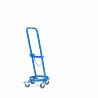 Fetra - Stahlflaschenroller für 1 Propangasflasche 11 kg Inhalt, ø 300 mm