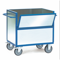 Fetra Blechkastenwagen Wände aus verzinktem Stahlblech 1000x700