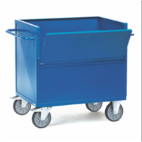 Fetra Blechkastenwagen Wände aus gesicktem Stahlblech 1200x800