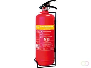 Smartwares Schaum-Feuerlöscher SB2 2 L Brandklassen AB Stahl 10.014.97 Rot