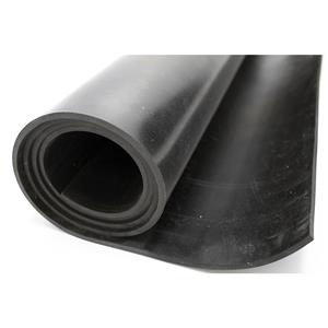 Gummi EPDM schwarz, pro lfd. m Höhe 6 mm