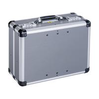 Service- und Montagekoffer Außen-LxBxH 445 x 370 x 210 mm, 2 Werkzeug-Trays anthrazit