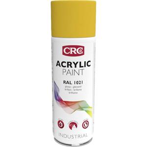 Farbschutzlackspray ACRYLIC PAINT rapsgelb glänzend RAL 1021 400ml Spraydose CRC