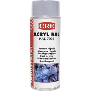 6x CRC Acrylfarbe, RAL 7035 Lichtgrau 400 ml Spraydose