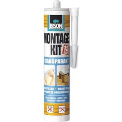 bison montagekit transparant koker 310 g