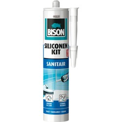 bison siliconenkit grijs koker 300 ml