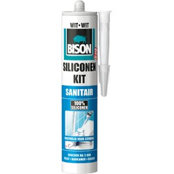 bison siliconenkit transparant koker 300 ml