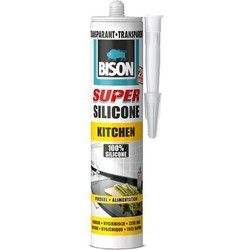 bison super silicone kitchen transparant koker 300 ml