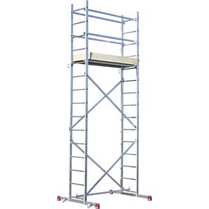 KRAUSE Montagesteiger, platform 1,5 x 0,56 m, werkhoogte 5 m