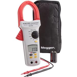 Megger DCM1500 Hand-Multimeter, Stromzange digital CAT IV 600V Anzeige (Counts): 4000