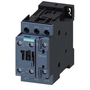 Siemens magneetschakelaar Click and GO 3RT2, nom. Us bij DC 24V, stuursp DC