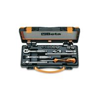 Beta 900AS/C17-MBM Doppendoos met 10 twaalfkant dopsleutels en 7 toebehoren - 1/4''