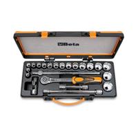 Beta 920AS/C17X Doppendoos met 17 twaalfkant dopsleutels en 5 toebehoren - 1/2''
