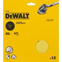 DeWalt DT3169-QZ Schuurschijf - 225 x K80 - Hout (10st)