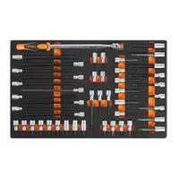 Beta M121 Dopsleutelset - Zeskant / Torx - 1/2''