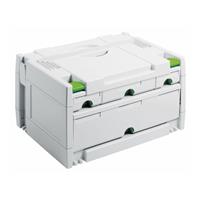 Koffer mit Schubladen FESTOOL Sortainer SYS 3-SORT/4