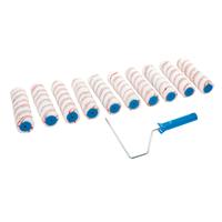 Verfbeugel en 10 rollers - Silverline