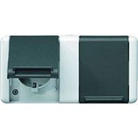Jung SCHUKO-Steckdose 2-fach 8220 W