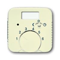 Busch-Jaeger Abdeckung Temperaturregler Duro 2000 SI Creme-Weiß, Perlweiß 2CKA001710A3709
