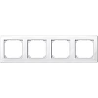 Schneider 478419 - Frame 4-gang white 478419, special offer