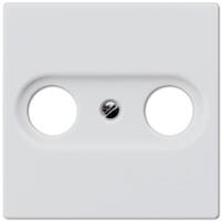 Jung A 561 PLTV AL - Plate coaxial antenna socket outlet A 561 PLTV AL