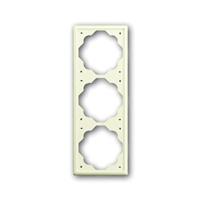 busch-jaeger 3fach Rahmen Rahmen Perlweiß, Creme-Weiß 2CKA001754A4314