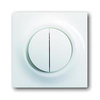 Busch-Jaeger 1785-74 - Cover plate for switch/push button white 1785-74