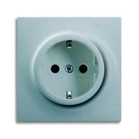 Busch Jaeger 2CKA002011A3845 - Socket 20 EUC-783 impulse aluminum silver, 2CKA002011A3845 - Promotional item