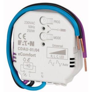 Eaton CDAU-01/04 - Wireless Smart dimming actuator 250W 230V AC, CDAU-01/04