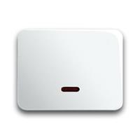 Busch-Jaeger 6543-24G-102 - Cover plate for switch/dimmer white 6543-24G-102