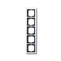 Busch-Jaeger 1725-84 - Frame 5-gang white 1725-84