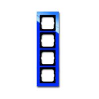 Busch-Jaeger 4fach Rahmen Rahmen Blau, Ultramarinblau 2CKA001754A4354