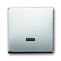 Busch-Jaeger Pure Stainless Steel bedieningselement voor LED-dimmer met glimplampje, edelstaal