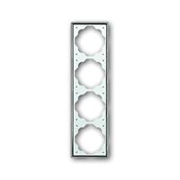 Busch-Jaeger 4fach Rahmen Rahmen Chrom 2CKA001754A4136
