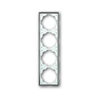 Busch-Jaeger 1724-726 - Frame 4-gang chrome 1724-726