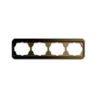 Busch-Jaeger 1724-21 - Frame 4-gang bronze 1724-21