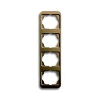 Busch-Jaeger 1734-21 - Frame 4-gang bronze 1734-21