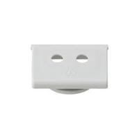 001230 - Cable entry slider with 2 inlets grey 001230