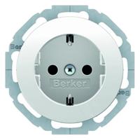 Berker - SCHUKO-Steckdose pows/gl 47452089