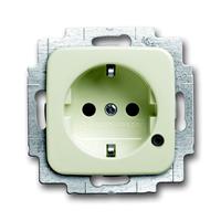 ABB 2CKA002013A5280 Geräteeinsatz IP20 Creme-Weiß, Perlweiß