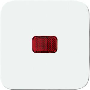 Busch-Jaeger 2509-214 - Cover plate for switch/push button white 2509-214